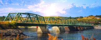 Image du vieux pont de Chicoutimi
