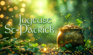 Joyeuse St-Patrick - Petit pot d'or de farfadet
